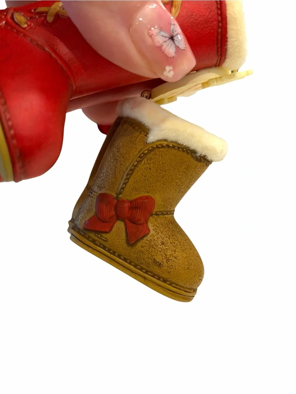 Hallmark Christmas Ornament Like Mom Like Daughter 2013 Snow Boots New QXG1592